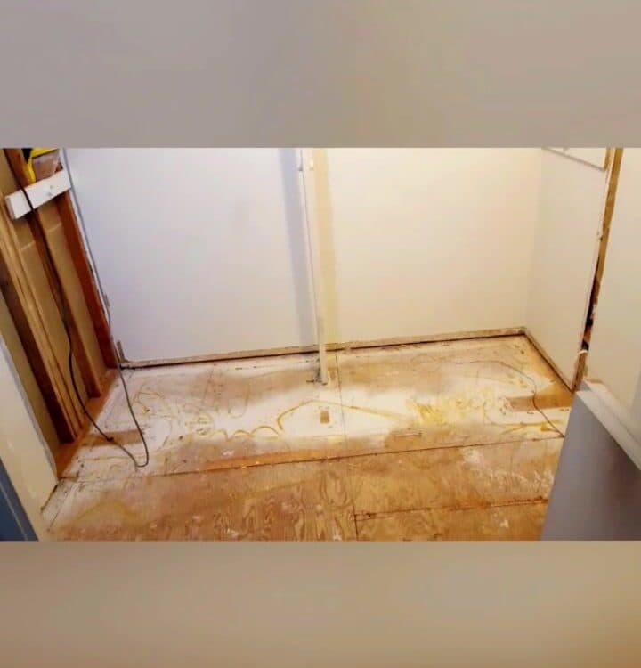 Drywall and rough-in complete