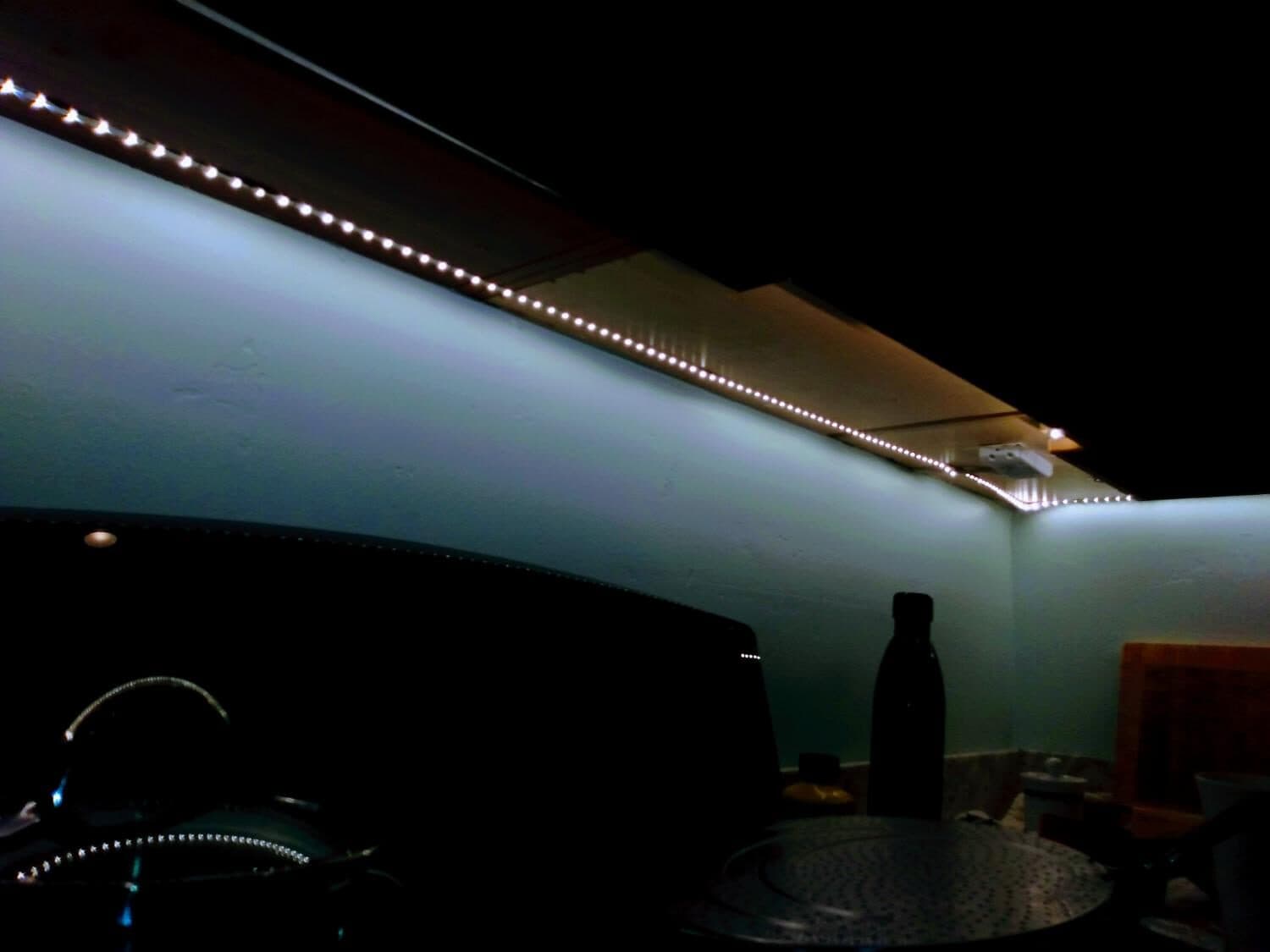Custom low-voltage LED under-cabinet lighting — soft, even light exactly where you need it. Easy upgrade, big difference.